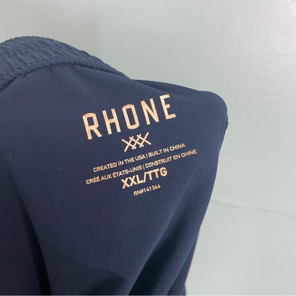 Rhone Gym Short Navy‎ Blue XXL